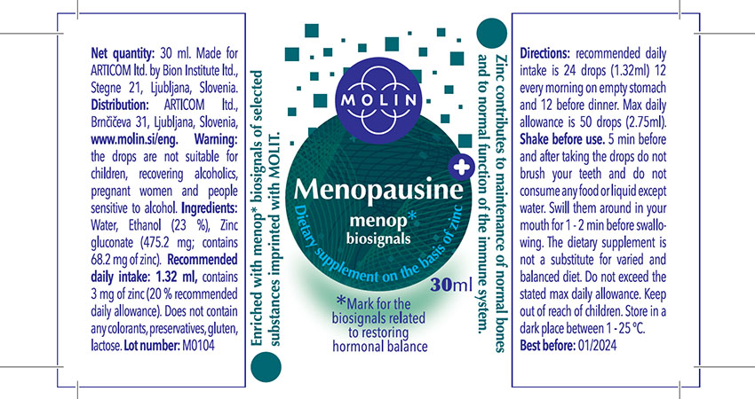 Menopuse - Menopausine+ sticker